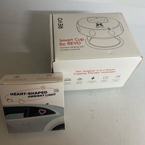 REVO Smart Cup Cupping Therapy Massager Heart Light